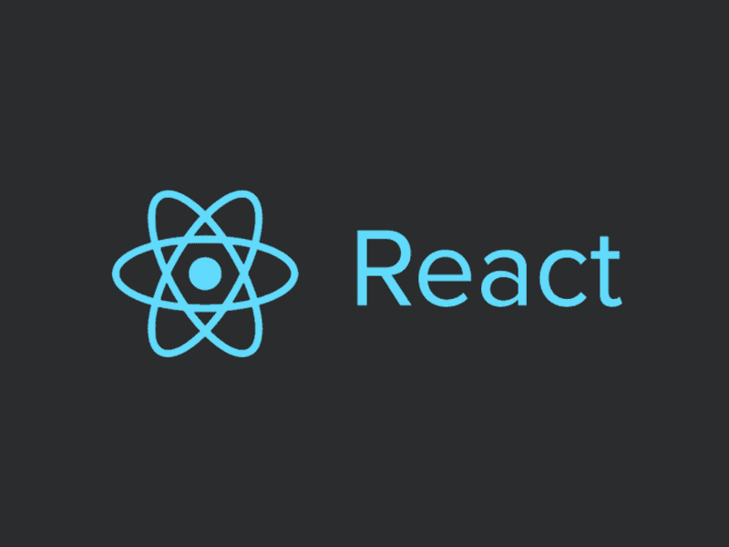 React Logo banner image